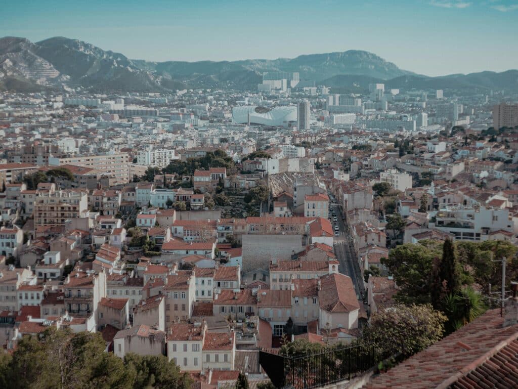 Vue Aerienne Marseille